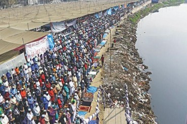 बांग्लादेश में मुसलमानों की बड़ी वार्षिक सभा का अंत