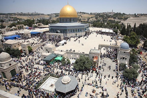 Delegasi Knesset Israel Memasuki Masjidil Aqsha
