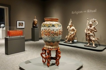 Художественные произведения Азии в Оклендском музее