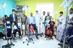 أمسية رمضانية تجمع الأطفال المرضى في مؤسسة 