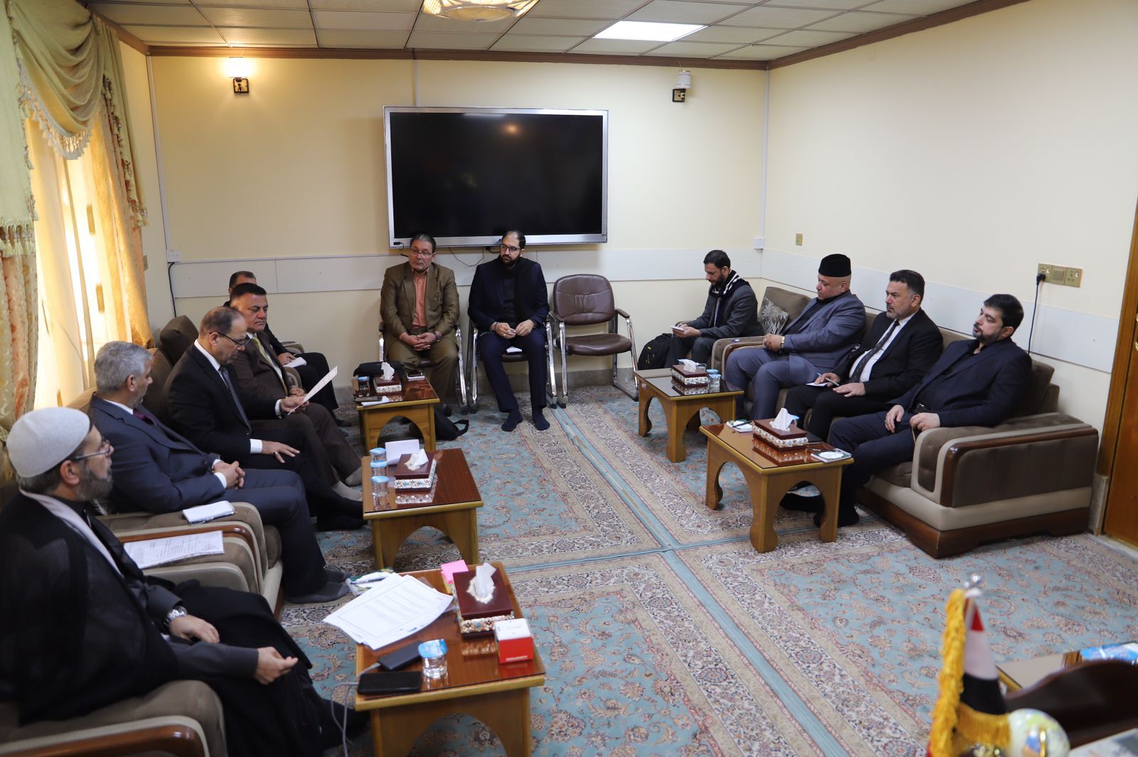 اللجنة القرآنية العليا فی العراق تعقد اجتماعها الدوري في کربلاء