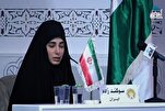 ممثلة إیران في المسابقة القرآنية للإناث في الأردن تعتلي منصة الإختبار