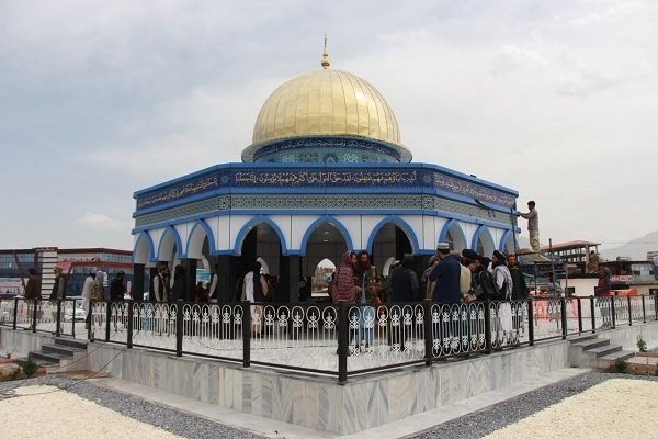 A replica of Dome of the Rock built in Kabul