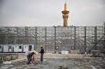 Boost in Pilgrimage Space: Imam Reza Shrine Starts Building New Portico