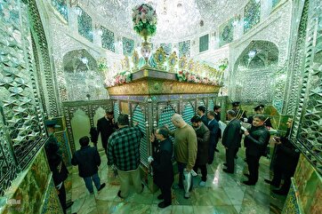 In Photos: Imamzadeh Saleh Shrine in Tehran Dusted, Cleaned