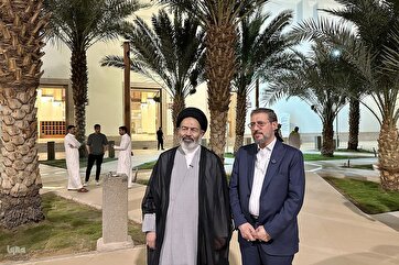 Iranian Hajj Officials Visit Shajarah Mosque in Medina