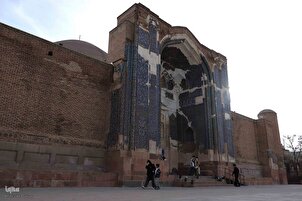 Mezquita Azul de Tabriz, de 500 años de antigüedad
