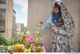 یک روز با مادر، پرستار و حافظ قرآن