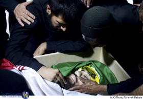 وداع با پیکر مطهر شهید مدافع حرم «مهدی حسینی»