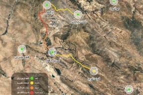 نمودار میزان خدمات دهی به زلزله زدگان غرب کشور