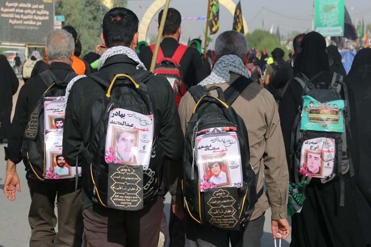 همراهی با شهدا در روز اربعین؛ اجرای طرح «نائب الشهید» همراهی با شهدا در روز اربعین؛ اجرای طرح «نائب الشهید»