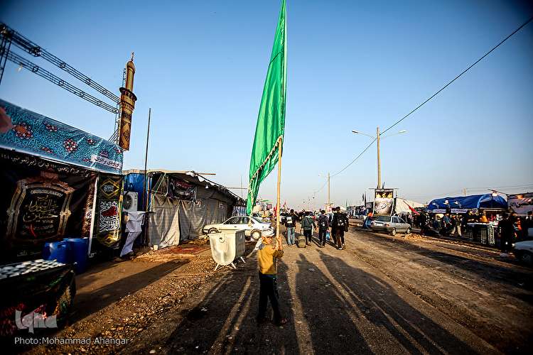 مرز چذابه در آستانه اربعین حسینی