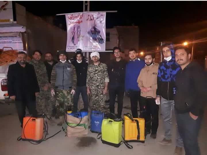 جهادگران سلامت همدان در خط مبارزه با شیوع کرونا جهادگران سلامت همدان در خط مبارزه با شیوع کرونا