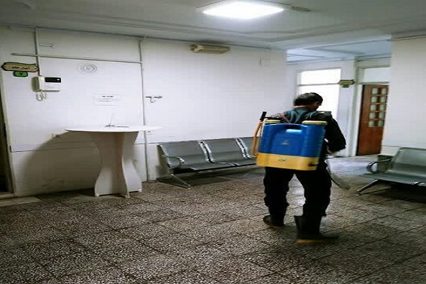 جهادگران سلامت همدان در خط مبارزه با شیوع کرونا جهادگران سلامت همدان در خط مبارزه با شیوع کرونا