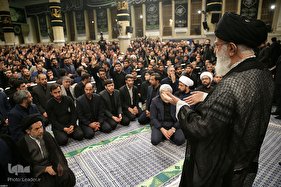 مراسم عزاداری اربعین حسینی با حضور هیئت‌های دانشجویی در حسینیه امام خمینی(ره)