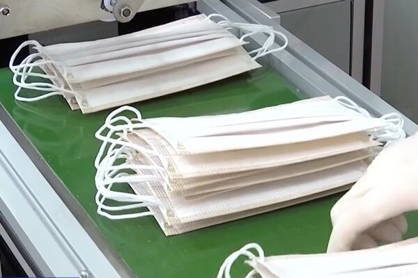 تولید و توزیع روزانه 45 هزار ماسک