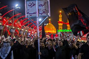 فیلم | ندای لبیک یا حسین در کربلای معلی