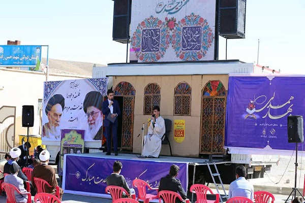 برگزاری محفل قرآنی در روستاهای درمیان + عکس