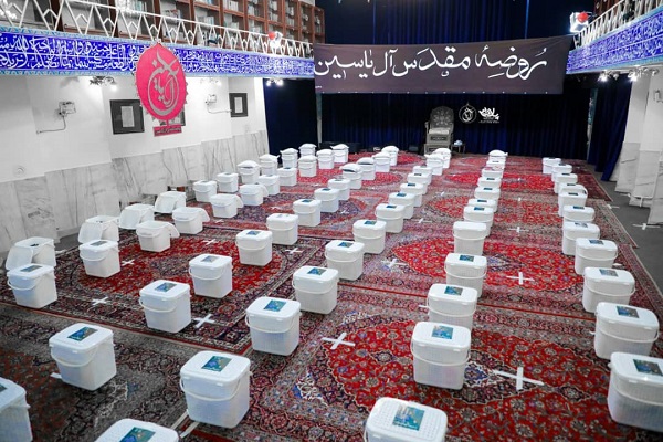 «سفره کریمانه» 110 بسته ارزاق میان نیازمندان توزیع می‌کند