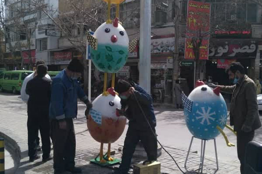 خودنمائی 50 المان نوروزی در ملایر خودنمائی 50 المان نوروزی در ملایر