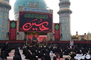 همایش رهروان حضرت زینب (س) در آستان امامزادگان محمد و سکینه (ع) کرج + عکس