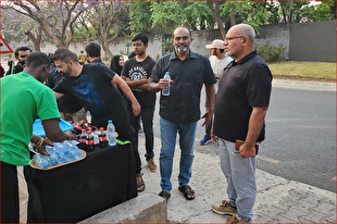 طنین «يا حسين(ع)» در خیابان‌های زامبیا + فیلم و عکس