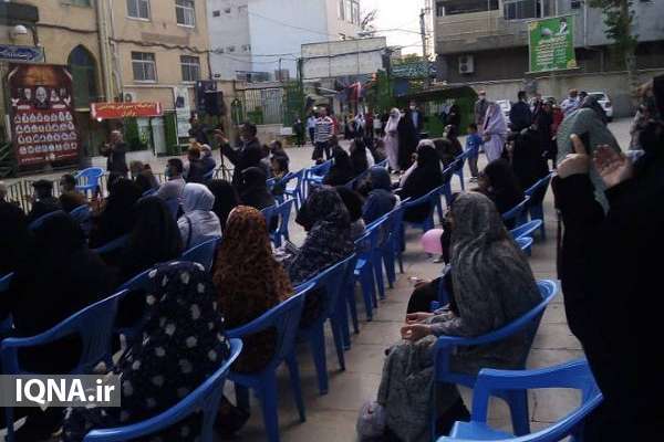 عکس | سوگواری زائران امامزاده حسن(ع) کرج در سالروز تخریب بقیع