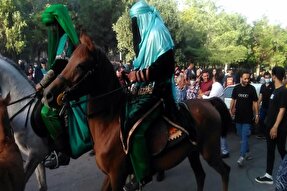 عکس | حرکت کاروان شادی میلاد امام رضا(ع) در ملایر