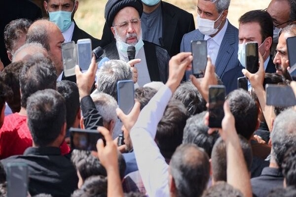 رئیس‌جمهور در روستای کردآباد همدان