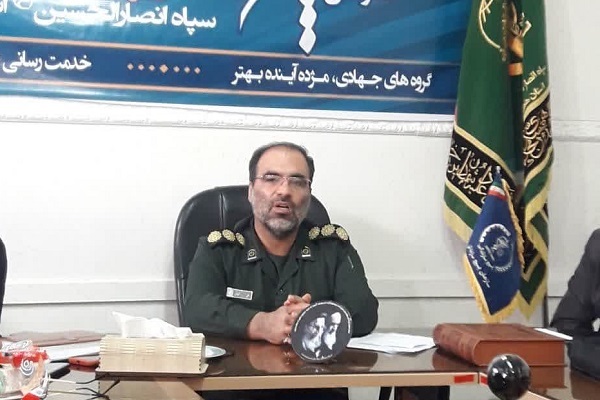 علی قره‌باغی مسئول بسیج سازندگی سپاه همدان