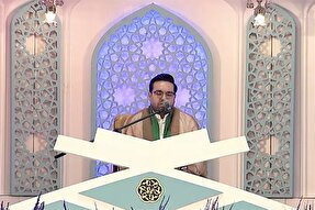 فیلم | تلاوت افتخاری «سیدجواد حسینی» در مسابقات بین‌المللی قرآن ایران