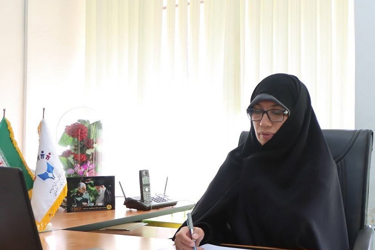 طیبه محمدی دبیر ستاد اجرایی طرح سنجش استان همدان