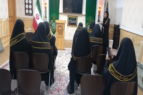 زائران نیجریه‌ای در عزاداری شهادت حضرت رقیه(س) حرم رضوی + عکس