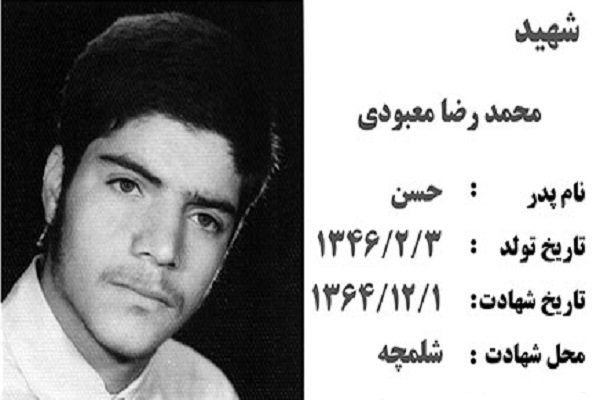 شهید محمدرضا معبودی