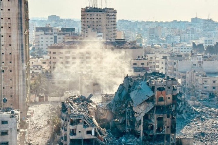 آمار شهدای غزه به 8805 نفر افزایش یافت/ بمب فسفری علیه مدرسه آنروا و پاسخ پهپاد‌های یمن + فیلم