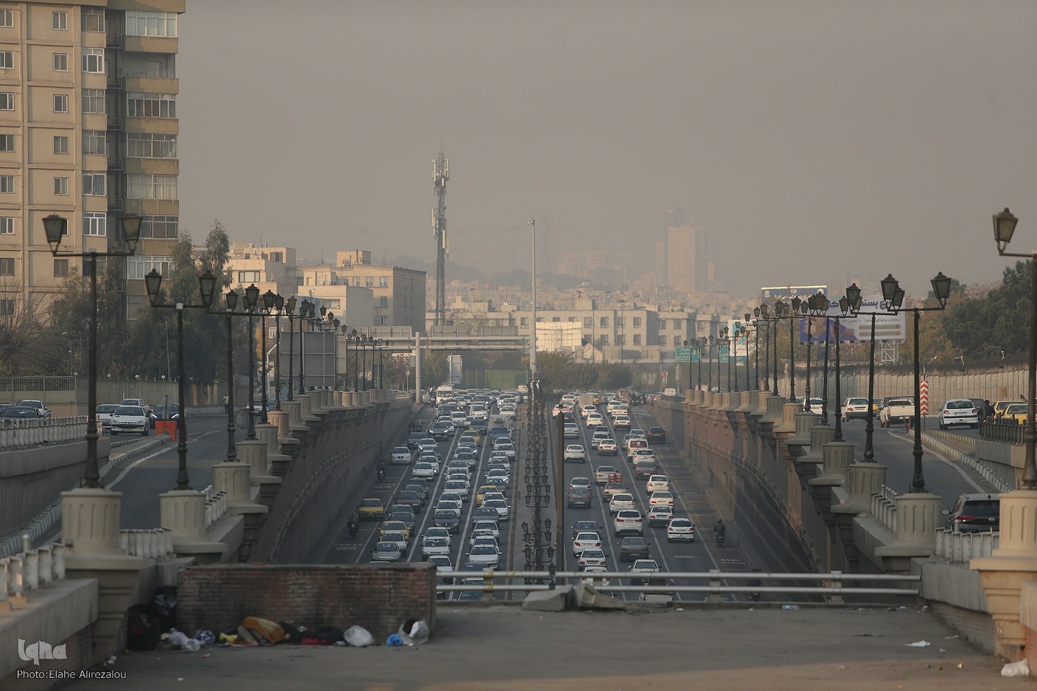 تهران نارنجی و ناسالم برای گروه‌های حساس