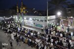 عکس | برپایی سفره 300 متری افطار در منطقه زویه اهواز