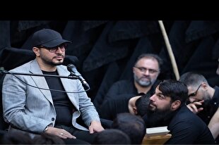 تلاوت حامد شاکرنژاد در هیئت عبدالله بن‌ الحسن‌(ع) + فیلم