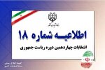 سن رای‌دهندگان در انتخابات جاری ۱۸ سال تمام است