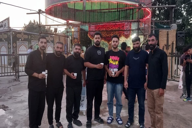 موکب خیمه الزهرا هیئت حیدریون اسدآباد