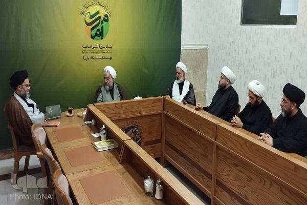 دیدار نماینده المصطفی در هند با مسئولان بنیاد بین‌المللی امامت + عکس