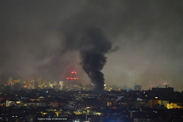 حملات هوایی رژیم صهیونیستی به زیرساخت‌های بیروت؛ از مراکز تجاری تا بانک‌ها + فیلم