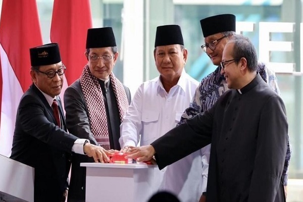 افتتاح تونل دوستی بین کلیسا و مسجد در جاکارتا