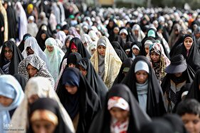 اقامه نماز عید فطر در مصلی امام خمینی (ره)