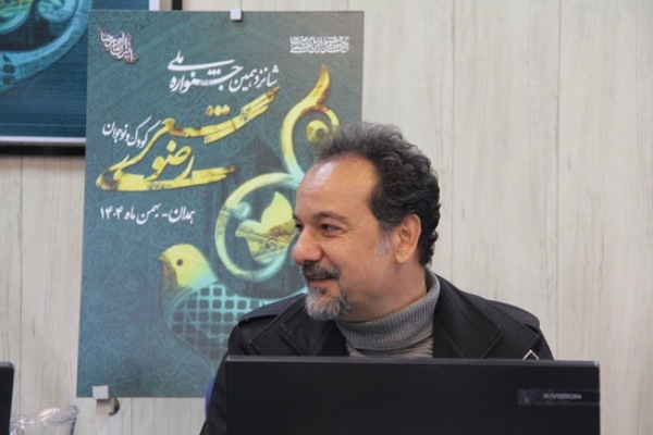 غلامرضا بکتاش، دبیر علمی جشنواره شعر کودک رضوی،