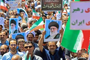 فیلم | خروش مردم تبریز در جمعه خشم و نصر علیه رژیم صهیونیستی