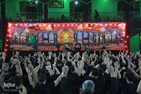 عزاداری شب تاسوعا در هیأت مریم آباد یزد