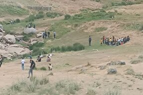 برگزاری اردوی قرآنی مکتب امام زمان(عج) در ارتفاعات الوند همدان