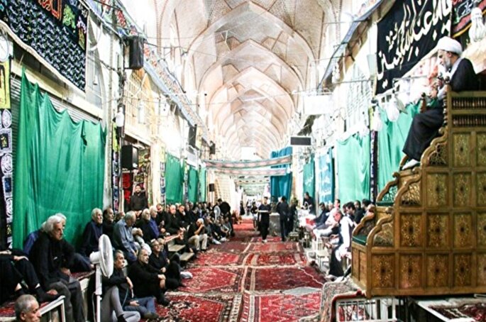 فضای عاشورایی در بازارهای فارس