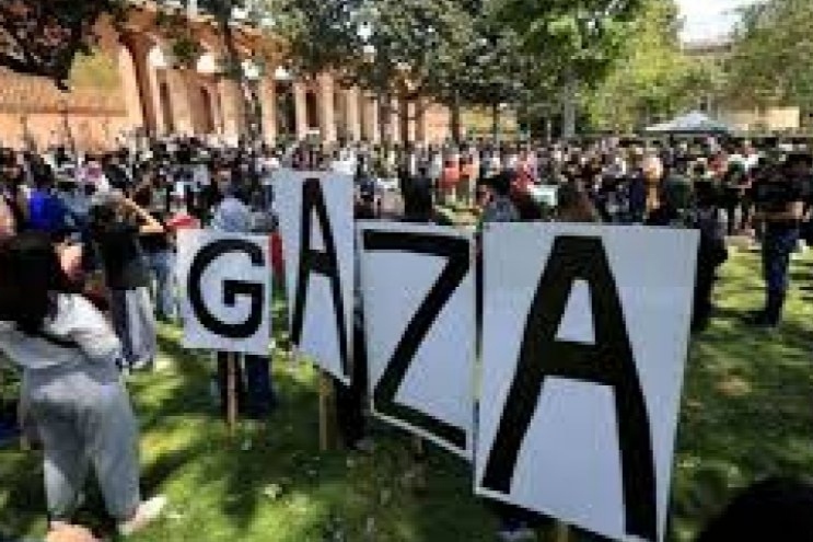 اعلام جرم یاری غزه در دانشگاه کلمبیای آمریکا